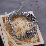 Viking Wolf Fenrir Bracelet Bracelets Viking Warriors