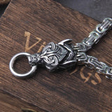 Viking Wolf King's Chain Necklaces Viking Warriors