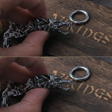 Viking Wolf King's Chain Necklaces Viking Warriors