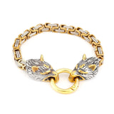 Viking Wolves King's Chain Bracelet Bracelets Viking Warriors