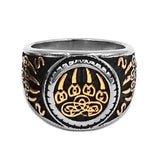 Vikings Bear Paw Ring Rings Viking Warriors