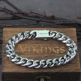 Vikings Cuban Link Chain Bracelet Bracelet Viking Warriors