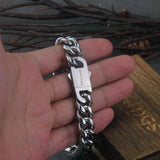 Vikings Cuban Link Chain Bracelet Bracelet Viking Warriors