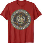Vikings Odin Horn T Shirt T-shirts Viking Warriors