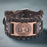 Vikings Symbols Leather Bracelet Wristbands Viking Warriors