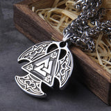 Vikings Valknut Necklace Necklaces Viking Warriors