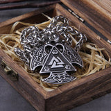 Vikings Valknut Necklace Necklaces Viking Warriors