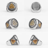 Vikings Valknut Symbol Ring Rings Viking Warriors