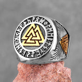 Vikings Valknut Symbol Ring Rings Viking Warriors