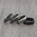 Vintage Futhark Rune Ring Rings Viking Warriors