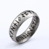 Vintage Futhark Rune Ring Rings Viking Warriors