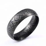 Vintage Futhark Rune Ring Rings Viking Warriors