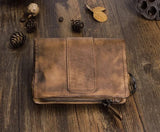 Vintage Genuine Leather Wallet Luxury Card Holder Handbag & Wallet Accessories Viking Warriors