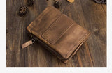 Vintage Genuine Leather Wallet Luxury Card Holder Handbag & Wallet Accessories Viking Warriors