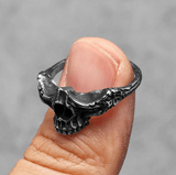 Vintage Skull Ring Rings Viking Warriors