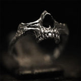 Vintage Skull Ring Rings Viking Warriors