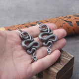 Vintage Snake Earrings Earrings Viking Warriors