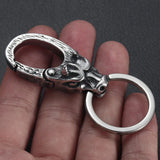 Wolf Lion Skull Raven Clasps Keychains Keychains Viking Warriors