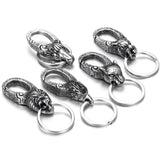 Wolf Lion Skull Raven Clasps Keychains Keychains Viking Warriors