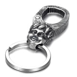 Wolf Lion Skull Raven Clasps Keychains Keychains Viking Warriors