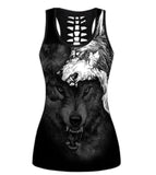 Wolf Spirit Tank Top and Leggings Leggings and Tank tops Viking Warriors