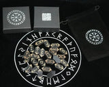 Wooden Runes Set runes Viking Warriors