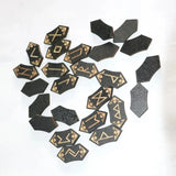 Wooden Runes Set runes Viking Warriors