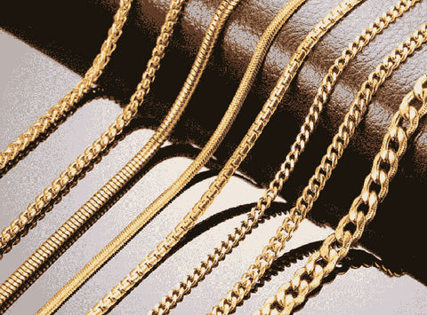 Gold and Silver Chain Necklaces for men and women