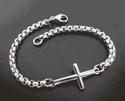 Cross bracelet- Christian faith gift