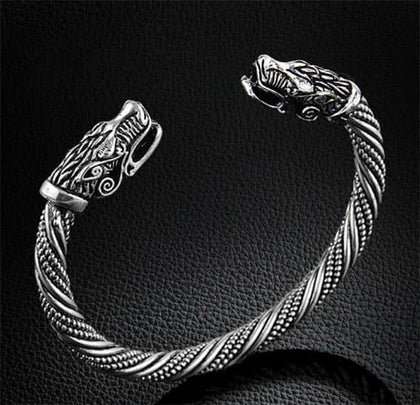 Viking jewelry Norse wolf armring bracelet