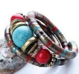 Bohemian Style Bangle Bracelet Jewelry