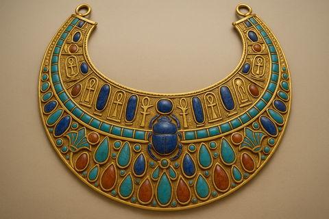 Explore our Egyptian Necklaces collection – stunning pendants inspired by ancient symbols, gods, and history. 