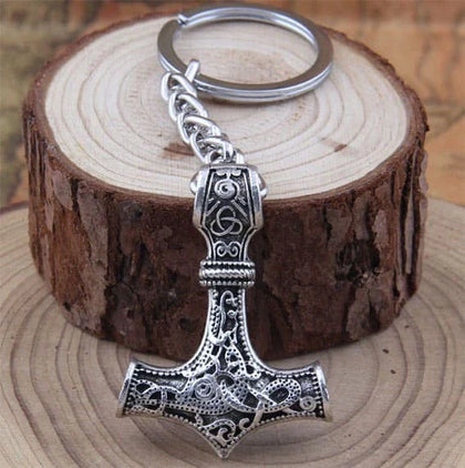 Viking accessories,Thors hammer keychain