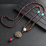 108 Mala Beads – Buddhist Prayer Nepalese Necklace Wooden beads necklace Viking Warriors