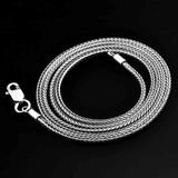 19.7" Snake Chain 925 Sterling Silver Necklace necklace Trendsi