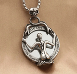 Gothic Mirror Pendant Necklace