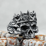 Dark King Skull Ring