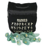 25PCS  Crystal Engraved Rune Stones Hobbies & Creative Arts Viking Warriors