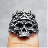 Dark King Skull Ring