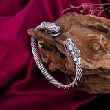 Viking Dragon Cuff Bracelet