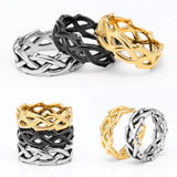 316L Stainless Steel Thorn Rings Rings Viking Warriors