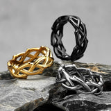 316L Stainless Steel Thorn Rings Rings Viking Warriors