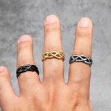 316L Stainless Steel Thorn Rings Rings Viking Warriors
