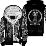 Thor Hammer Warm Fleece Jacket