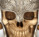 450ml Viking Warrior Skull Beer Mug Drinkware Viking Warriors