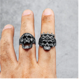 Dark King Skull Ring
