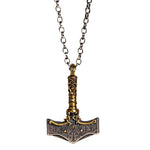 925 Silver Thor's Hammer Pendant Necklace necklace Viking Warriors