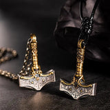 925 Silver Thor's Hammer Pendant Necklace necklace Viking Warriors