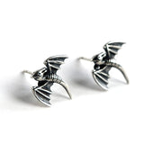 925 Sterling Silver Dragon Stud Earrings earrings Viking Warriors