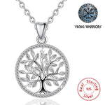 925 Sterling Silver Tree of Life Necklace Necklaces Viking Warriors